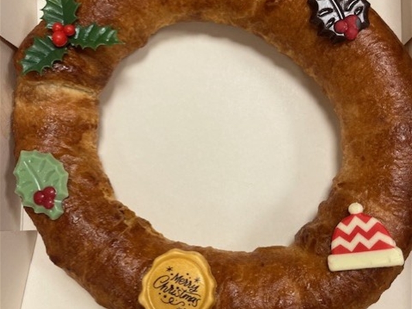 Rb.kerstkrans 500 gram.