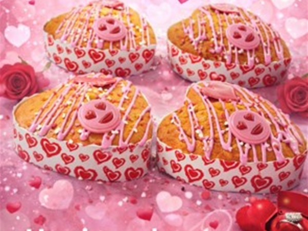 Valentijn hart cake